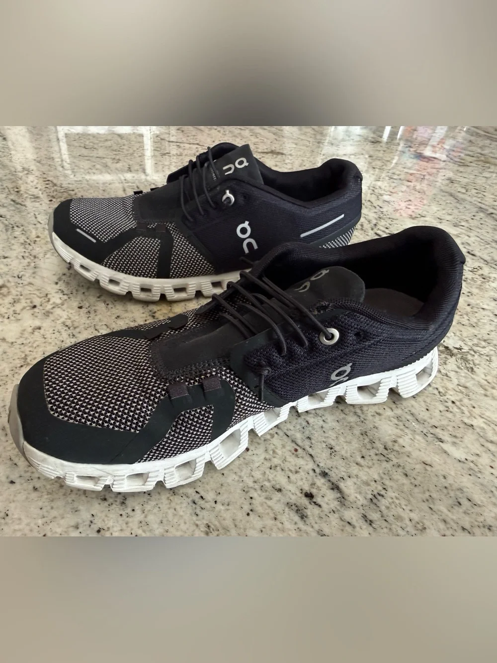 On Cloud Sneaker Running Shoe Black Training Workout All Day Comfort Street 9